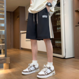 A107-DK6003-特P25菠萝格成分:93.1%聚酯纤维6.9%氨纶短裤，男装牛仔裤，电商A107