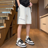 直播品质A107-DK6007-特P30菠萝格:93.1%聚酯纤维6.9%氨纶短裤，男装牛仔裤，电商A107
