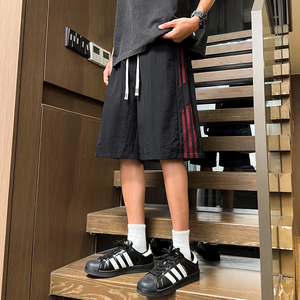 得物品质 冰感透气休闲男夏季宽松百搭短裤 A107-DK2565-特P25图片
