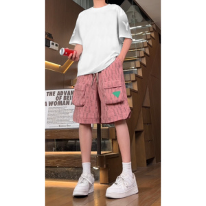 2025凉感透气休闲短裤男夏季宽松百搭短裤 A107-DK889-特P30图片