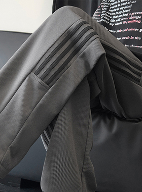 2024 秋季新款 【菠萝格】直筒大码美式条纹长裤 CK98015-特P35