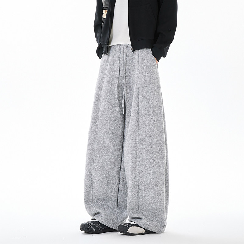 抖音大重磅460克慵懒风云朵弯刀裤CK26105-特P40加绒45，男装卫衣，电商A107