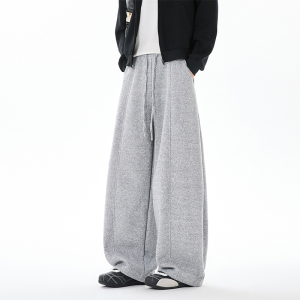 抖音大 重磅460克 慵懒风云朵弯刀裤 CK26105-特P40加绒45，男装卫衣，电商A107