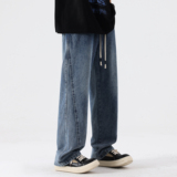 A107-NZ006-特P39牛仔裤67.5%棉21%聚酯纤维11.5%再生纤维素纤维，男装牛仔裤，电商A107
