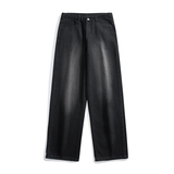 美式高街牛仔裤男女秋冬水洗宽松修身直筒长裤A107-H807-特P30，男装牛仔裤，电商A107