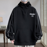 W3002-特P60秋季2026新款华棉休闲百搭卫衣潮流男士港风连帽卫衣，男装卫衣，电商A107