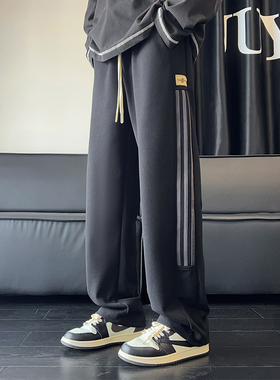 2024 秋季新款 【菠萝格】直筒大码美式条纹长裤 CK98015-特P35