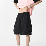 得物品质冰感透气休闲男夏季宽松百搭短裤A107-DK2505-特P30，男装牛仔裤，电商A107