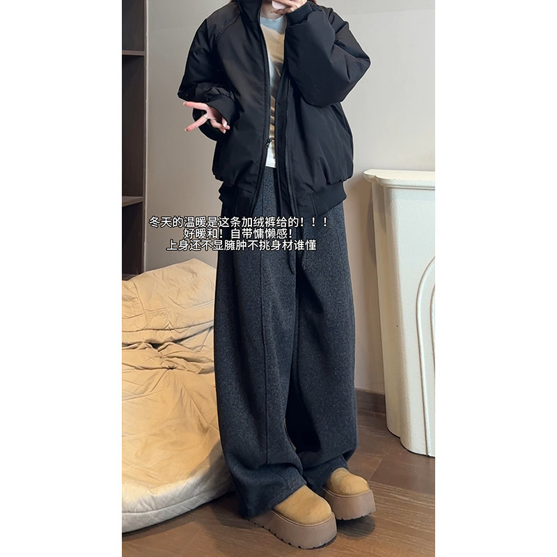 抖音大重磅460克慵懒风云朵弯刀裤CK26105-特P40加绒45，男装卫衣，电商A107