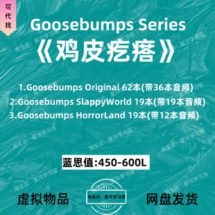 Goosebumps鸡皮疙瘩Slappyland Original Horrorland英文音频电子
