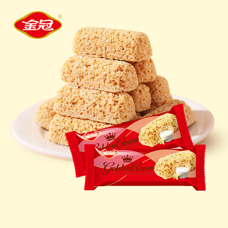 金冠麦片巧克力结婚喜糖果红色喜庆包装订婚伴手礼年货新年糖散装