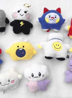 TREASURE金俊奎 崔贤硕 TRUZ站立毛绒玩偶 金本芳典 YOSHI娃娃公