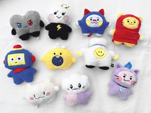 TREASURE金俊奎 崔贤硕 TRUZ站立毛绒玩偶 金本芳典 YOSHI娃娃公