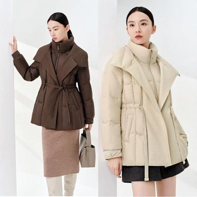 特价款女装休闲短款羽绒服半成品九成品24052衣皮壳翻新定制加工