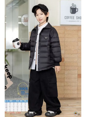 2024新款童装男女童款羽绒服九成品1003衣皮翻新冲绒加工加厚定制