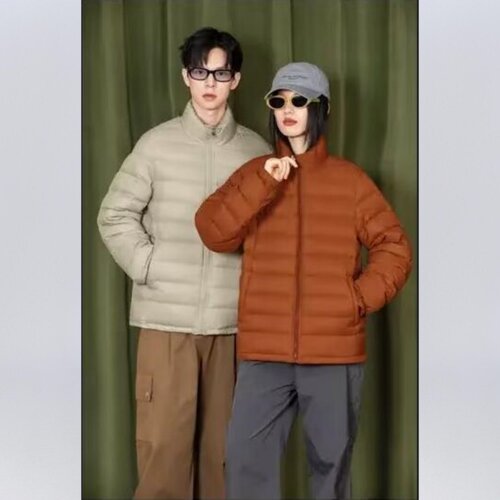 2026新款男女休闲短款羽绒服九成品半成品定制翻新加厚加工CU222