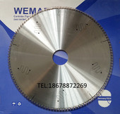 120双头锯16寸切割片平推锯铝用圆锯盘 断桥铝合金锯片400