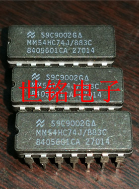 SNJ54HC74J 8405601CA CD54HC74F3A  MM54HC74J/883C实体店经营IC