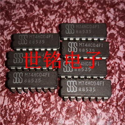 M74HC04F MC74HC04J  74HC04 SN54HC04J 进口陶瓷封装 直插式14针