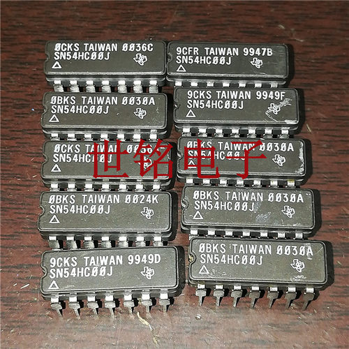 54HC00 SN54HC00J MC54HC00AJ CD54HC00F 实体店经营进口电子元件