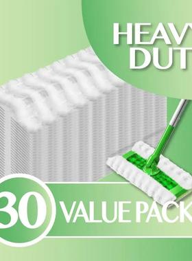 适配Swiffer Sweeper 花王一次性拖布垫静电除尘纸清洁木地板抹布