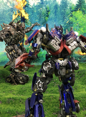 3AThreezero DLX变2丛林大战背景场景威震霸天虎冲浪板红蜘蛛柜贴