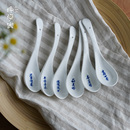 定制 景德镇手绘青花高温瓷中式 择学家 诗词勺子系列