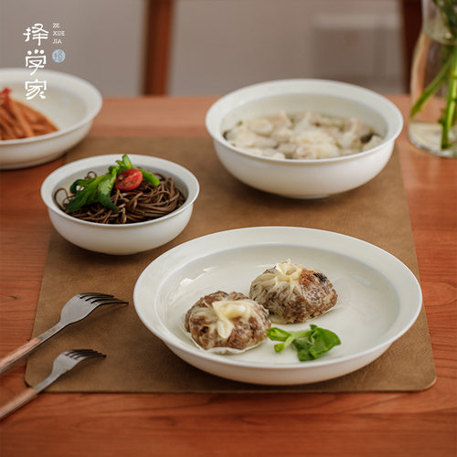 择学家大碗瓷碗饭碗高温瓷景德镇