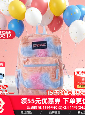 JanSport旗舰店糖果甜芯女学生书包休闲通勤双肩背包AB5