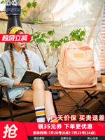 Jansport's new 25th-year "Wish to Do Good" orange backpack for boys and girls, junior high school, senior high school and college students thumbnail 3