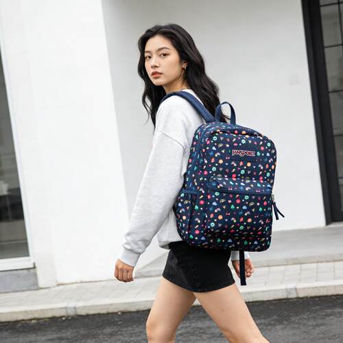JANSPORT大容量轻便女学生双肩包