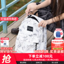 JanSport双肩包25年新款 西部牛仔印花男学生书包女