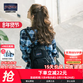 JanSport新潮百搭ins迷你双肩背包mini时尚 女蜜蜡粉小背包TDH6