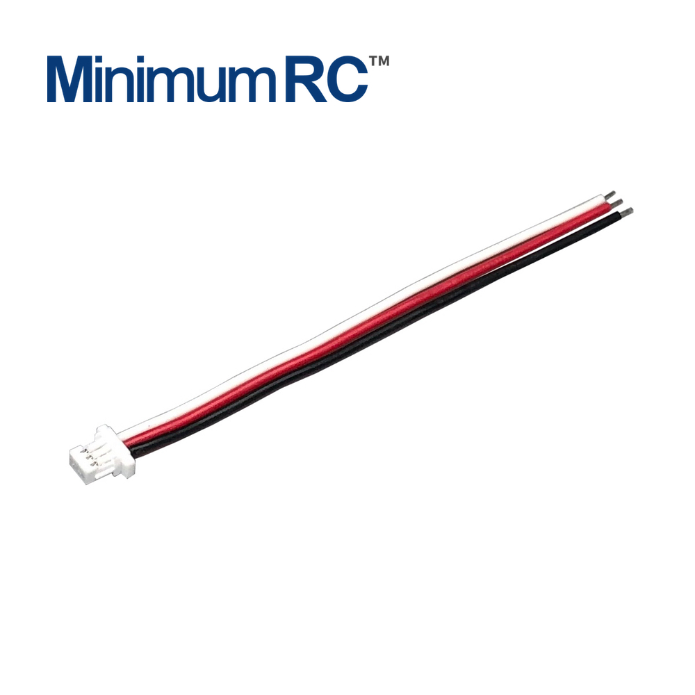 MinimumRC 1.0jst 3p连接线 长度80mm 转换线 适用于本店接收机