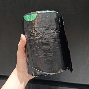 亲测推荐超厚兔斯基抽绳垃圾袋大号加厚防刺破家用办公卡通清洁袋