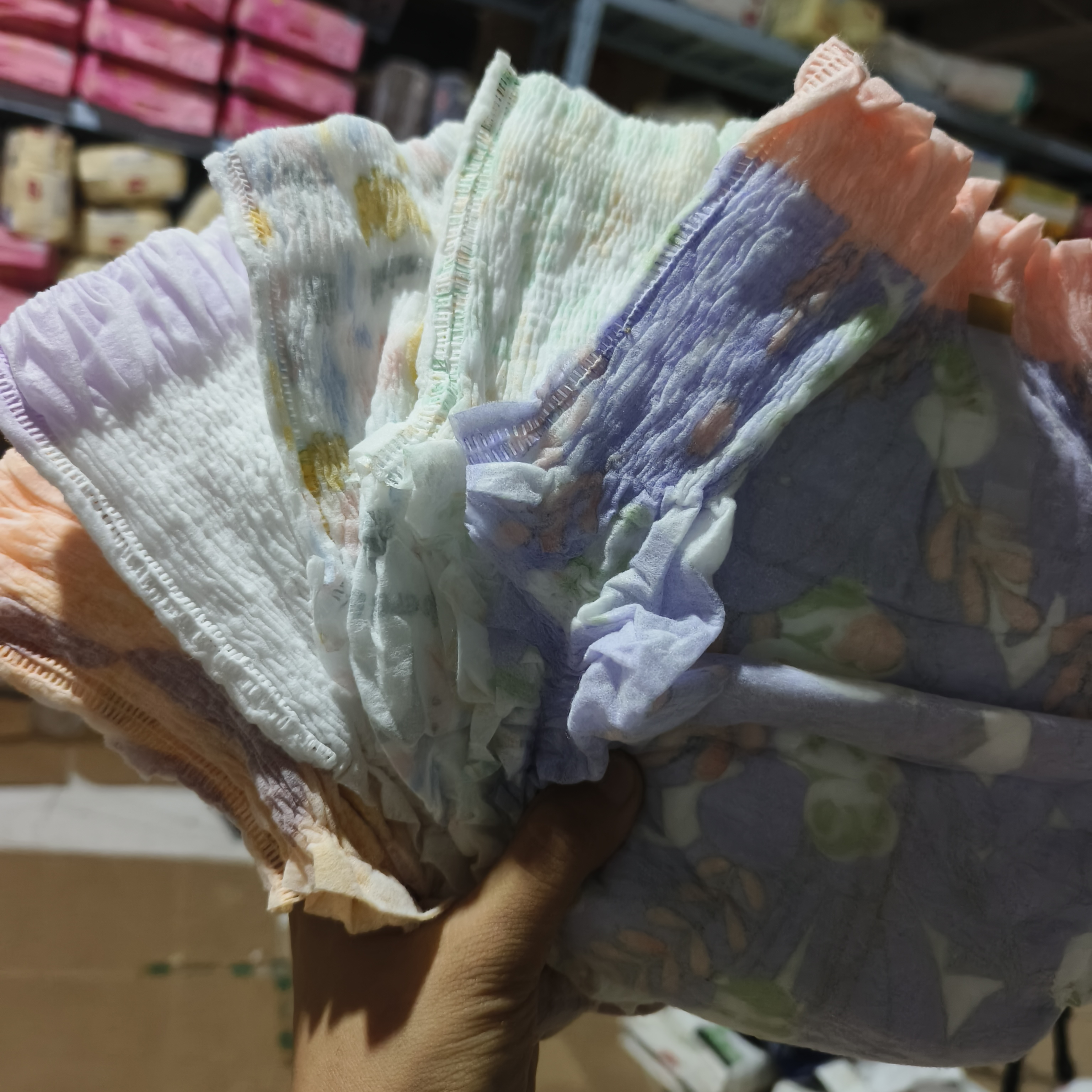 纸尿裤拉拉学步裤一体裤