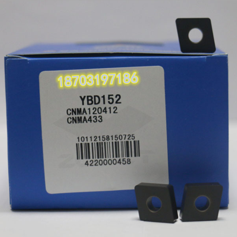 正品株洲钻石CNMA120404/08/12 YBD152C YBD152光平面板铸铁刀片