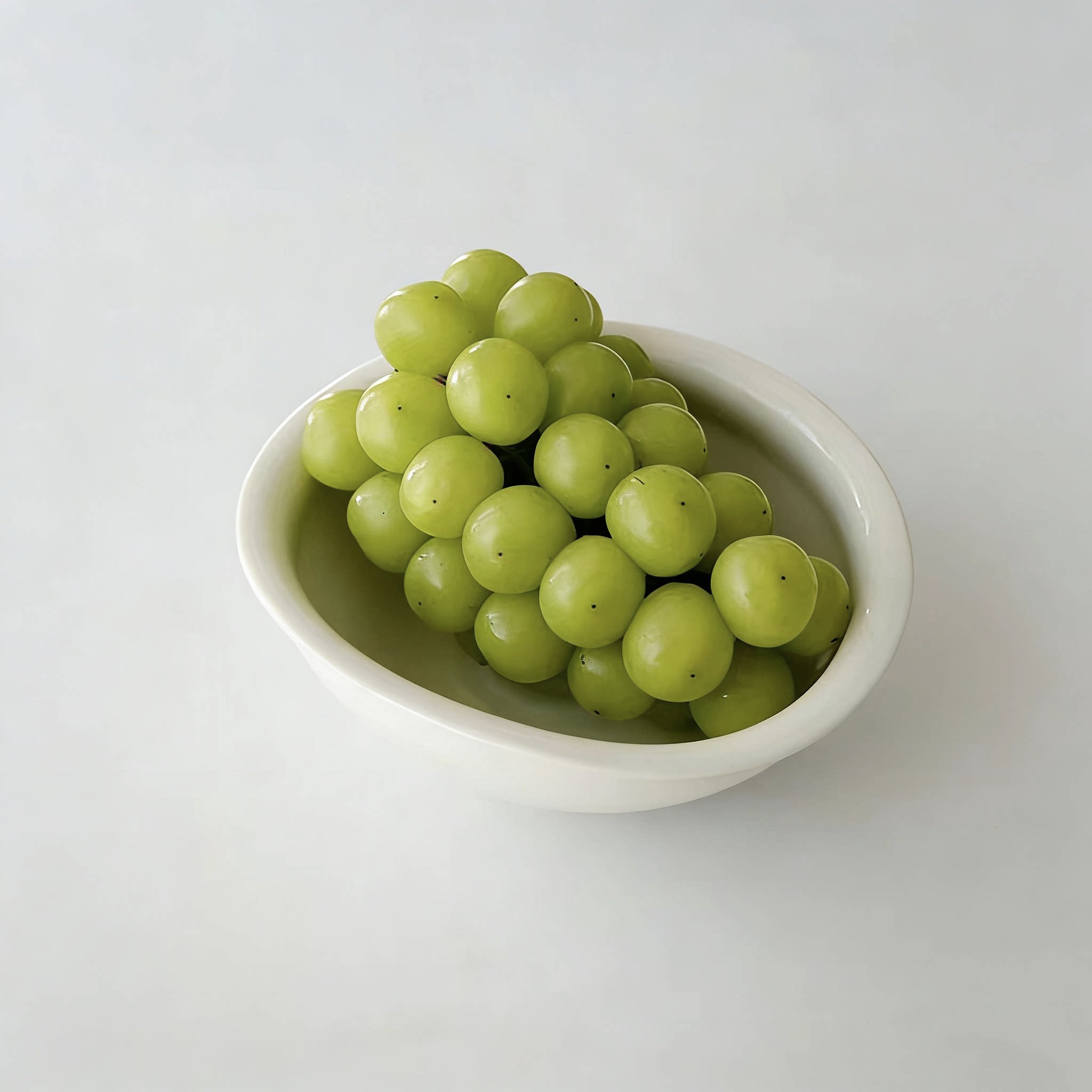 诺裔家 日式器 松川制陶草木灰椭圆形折边扁碗异形钵手作厚实耐用