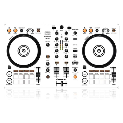 DDJ-FLX4贴膜一体机flx4控制器打碟机ddjflx4贴纸白色细磨砂材料