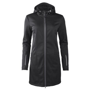 原单女士中长款一体绒冲锋衣秋冬一体绒外套中长款