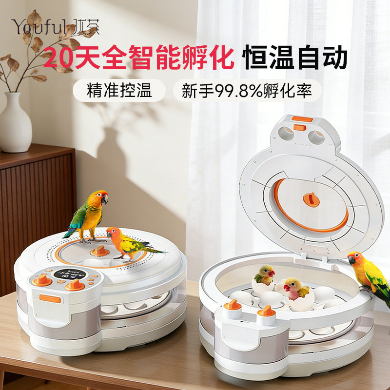 优芬鹦鹉孵化器全自动智能一体款小型家用儿童专用孵蛋器恒温箱机
