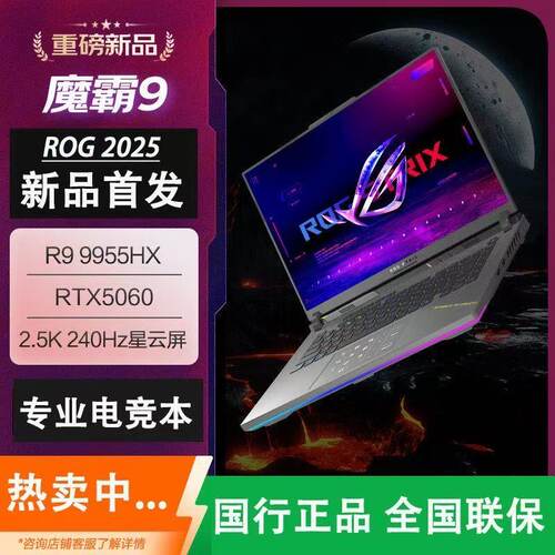 ROG/玩家国度魔霸9 Plus 9955 RTX5060游戏本笔记本电脑电竞本