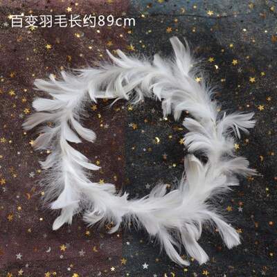 烘焙羽毛月亮派对婚礼蛋糕装饰