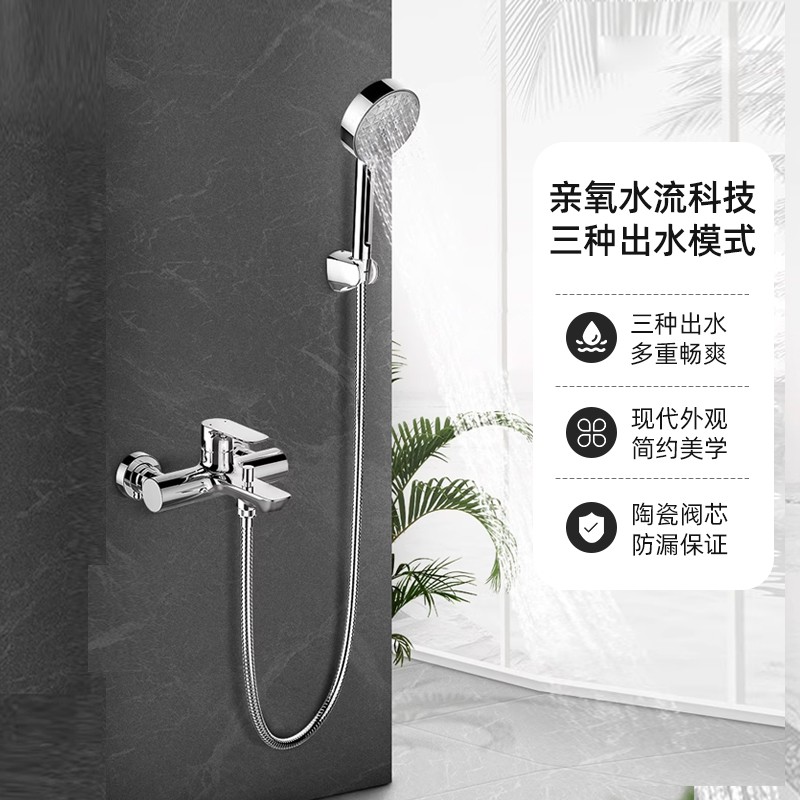 科勒花洒利奥挂墙式简易花洒