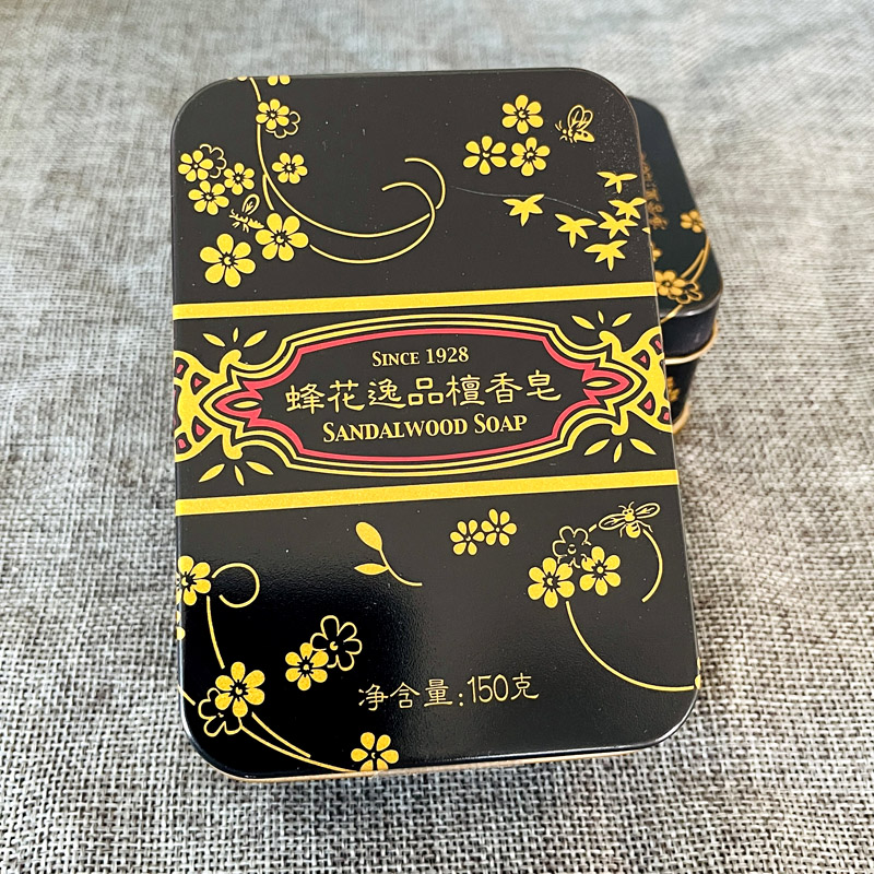 上海蜂花逸品檀香皂150g温和