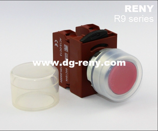 防尘 台湾雷力原装 细硅胶 平头按钮防水套 R2PRCF 进口 22mm