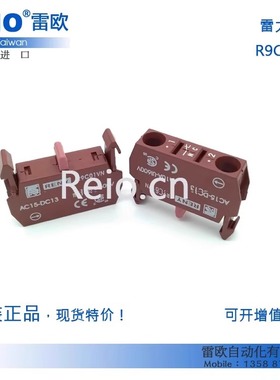 台湾雷力 原装进口 R9C01VN 1常闭触点R9C10VN 1常开替代 P9B01VN
