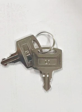 台湾贺电 NHD NSS22-K2 OFF NO特定专供电动叉车原装原配钥匙开关