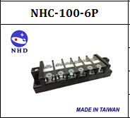 台湾贺电 NHD 组合式端子台 NHC-100-7P NHC-100-6P  ZID03-100-6