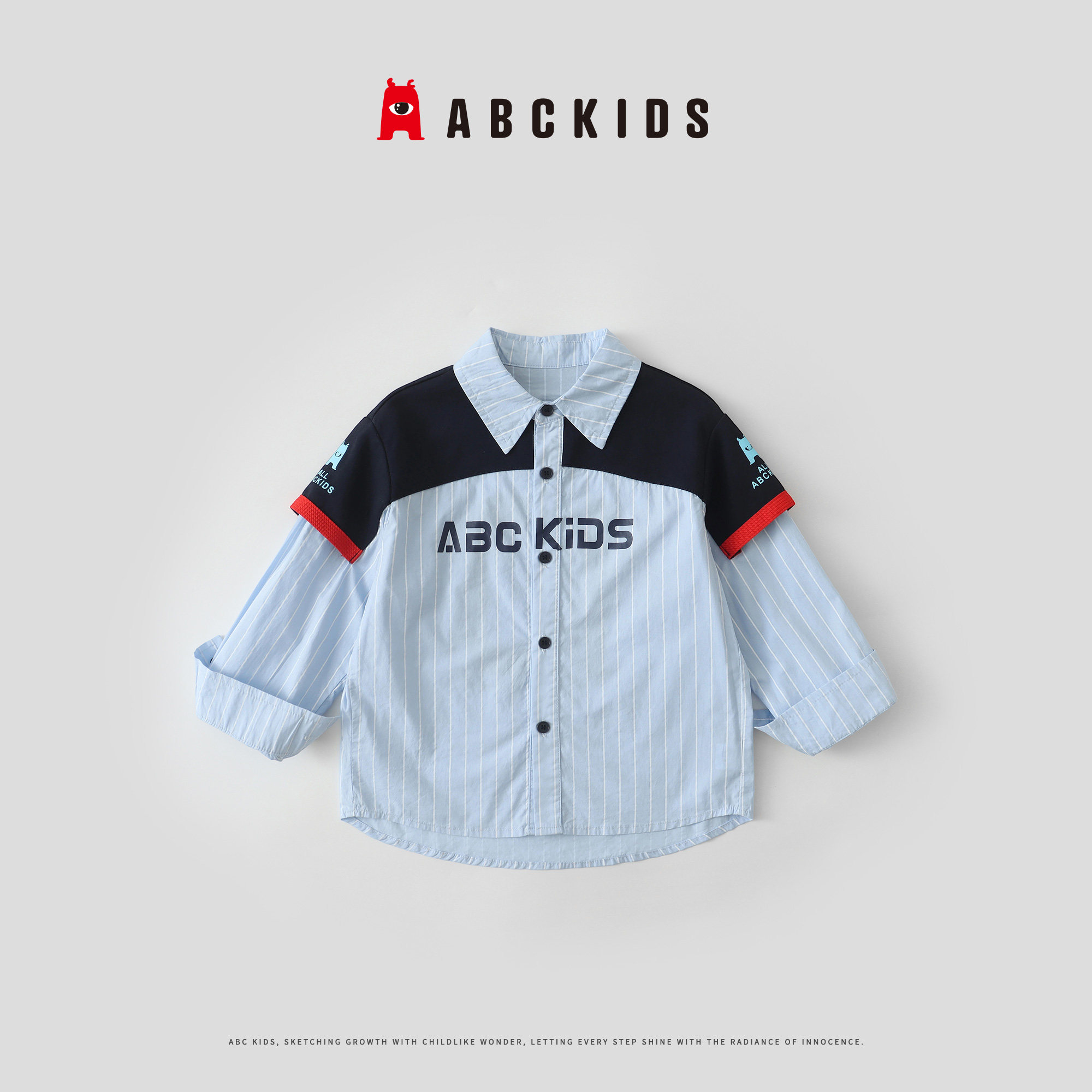 ABCKIDS童装男童长袖衬衫图片